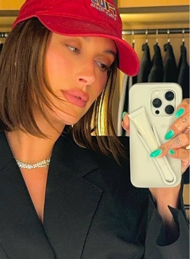 rhode Silicone Lip Holder for Cell Phone, Lip Gloss Adhesive Sleeve for Phone, Lip Holder Stick-on Phone Case, Back Stick On Holder for iPhone Phones（Unscented） - Image 3