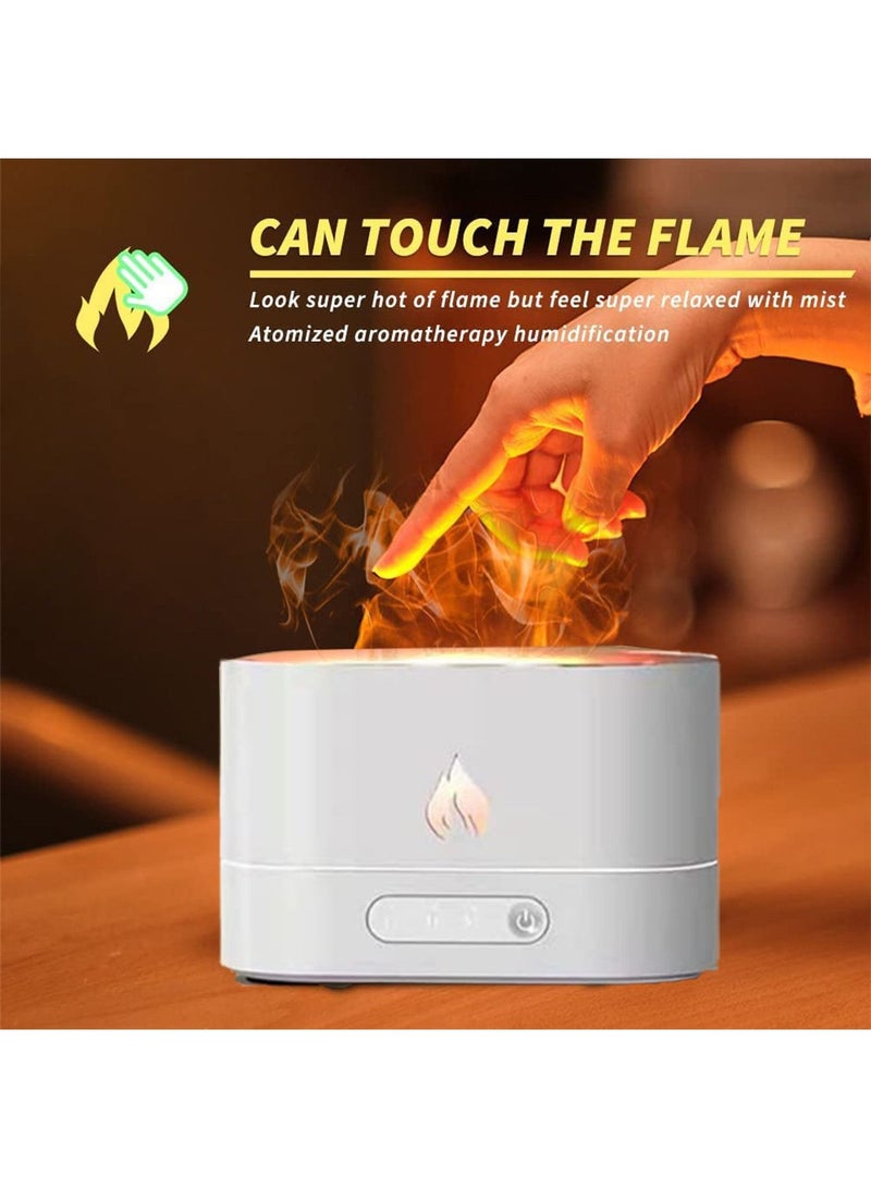 GT-Wheel Flame Air Humidifier And Purifier Essential Oil Mist Diffuser Aromatherapy Transparent Water Tank  - Image 4