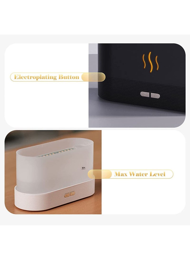 GT-Wheel Flame Air Humidifier And Purifier Essential Oil Mist Diffuser Aromatherapy Transparent Water Tank  - Image 3