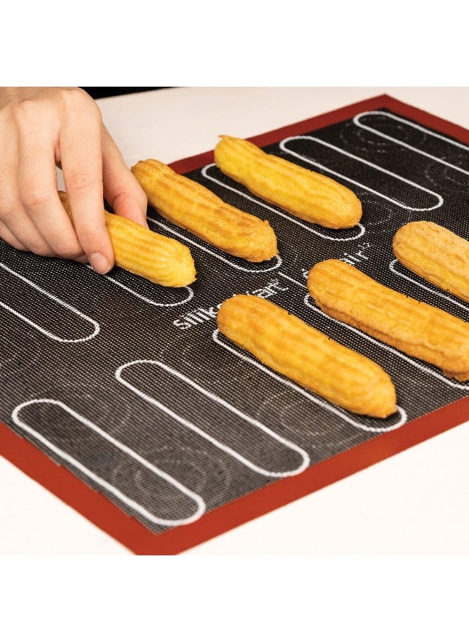 Silikomart - Air mat Eclair & choux Silicone mat 300 x 400 mm - pzsku/ZDB5470DCD2DB37F250C9Z/45/_/1729669612/a49f0a2c-4624-4617-b6af-d73ba8ced2e7