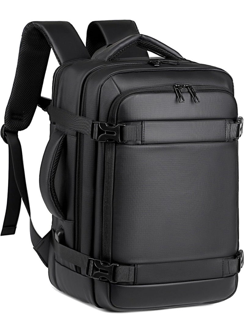 Topyich 17 inch Travel Backpack with USB Port, Water-Resistant Laptop Backpack, Fits 15.6" Laptop, Airplane Carry-On Backpack for Unisex​ - Image 1