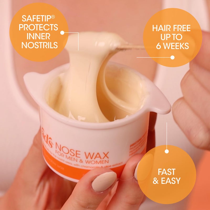 Nad's Nose Wax Kit for Men & Women - Waxing Kit for Quick & Easy Nose Hair Removal, 1 Count - Image 2