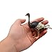 DOYIFUN 3 Pcs Realistic Ostrich Family Figurines Cake Topper Plastic Wildlife Ostrich Animal Toy Figures Collection Playset Birthdat Gift Educational Learning Props - Image 4