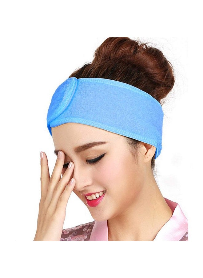 SJ 3 Pieces Facial Hair Head Band for Facial, Yoga, Workout, Makeup, Face Scrub Home & Salon Multi Color -01 - Image 4