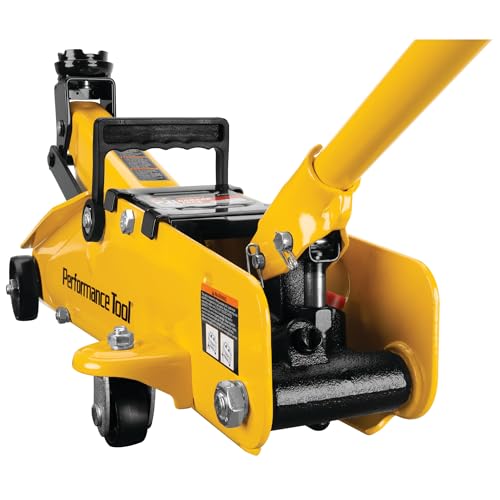 Performance Tool W1640 2-1/2 Ton Garage Jack, (5,000 lbs.) 5-15.5-Inch Lift, Swivel Casters, For Cars/Trucks - Image 5