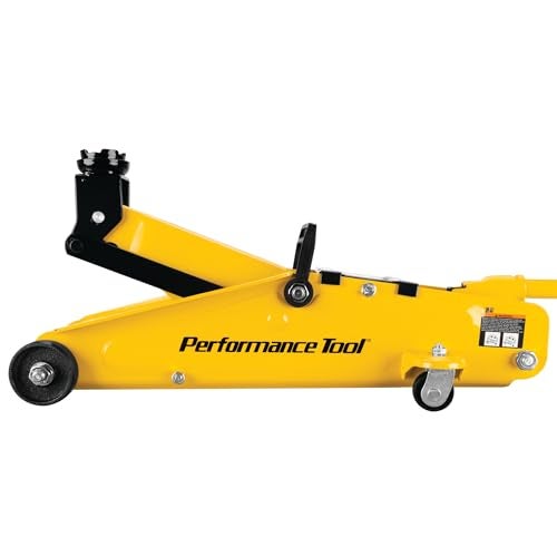 Performance Tool W1640 2-1/2 Ton Garage Jack, (5,000 lbs.) 5-15.5-Inch Lift, Swivel Casters, For Cars/Trucks - Image 3