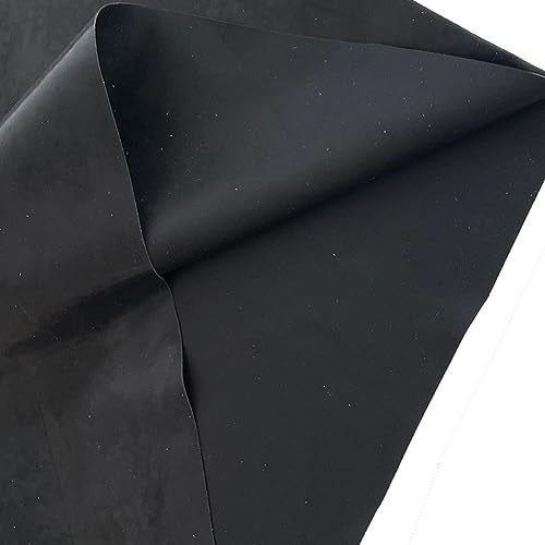EXLATEX Women's Latex Rubber Gummi Black Mini Skirt (Medium, Black) - Image 4