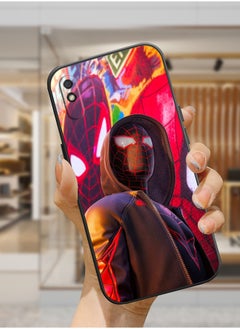 Protective Shockproof Case Cover For Xiaomi Redmi 9A Spider Man street fashion Drawing