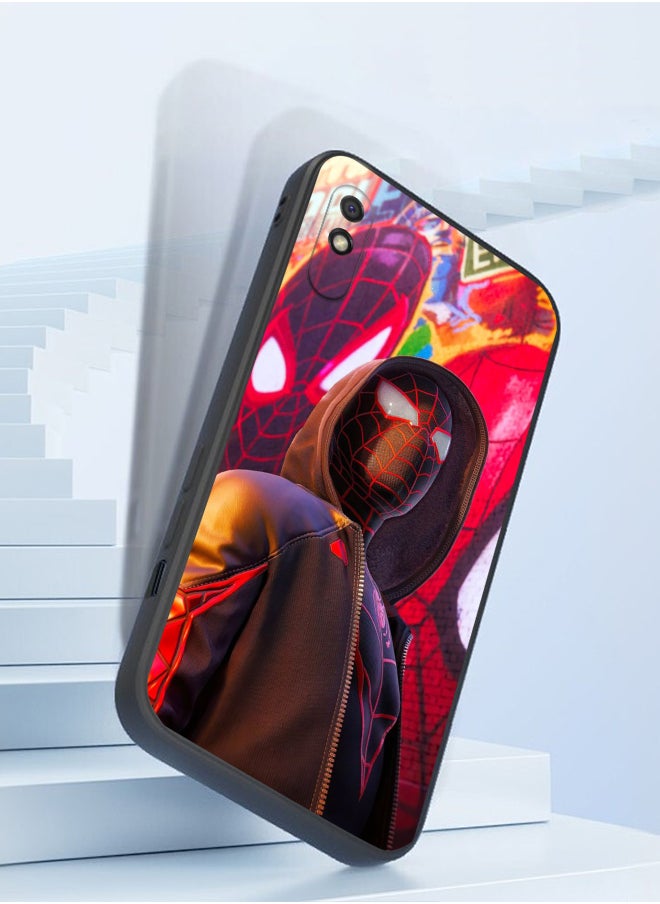 Generic - Protective Shockproof Case Cover For Xiaomi Redmi 9A Spider Man street fashion Drawing - Image 1