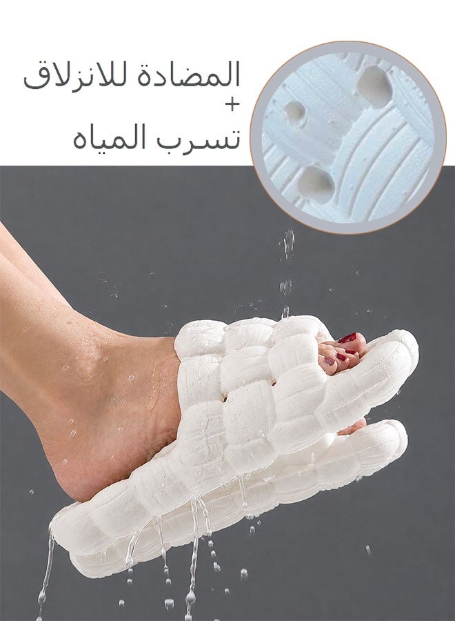 Ultra-soft breathable slippers,non-slip cut-out bathroom slippers - Image 3