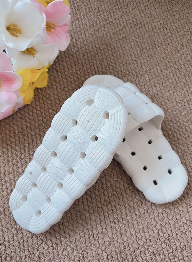 Ultra-soft breathable slippers,non-slip cut-out bathroom slippers - Image 5