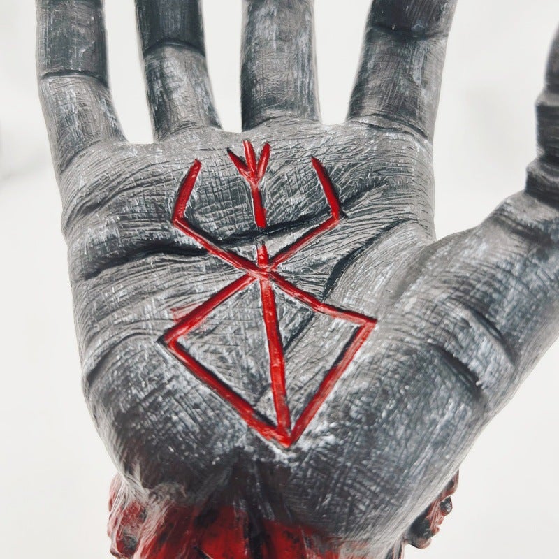 تمثال ديكور Berserk God Hand مصنوع من PVC لطاولة المكتب في الهالوين - Image 4