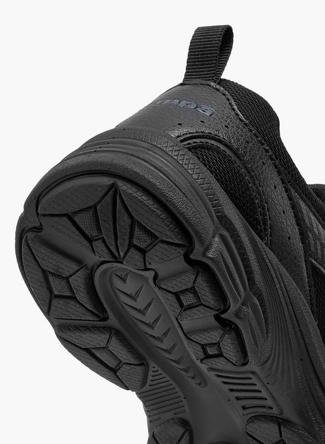 Kappa Kids' Logo Detail School Shoes With Hook And Loop Closure - Image 5
