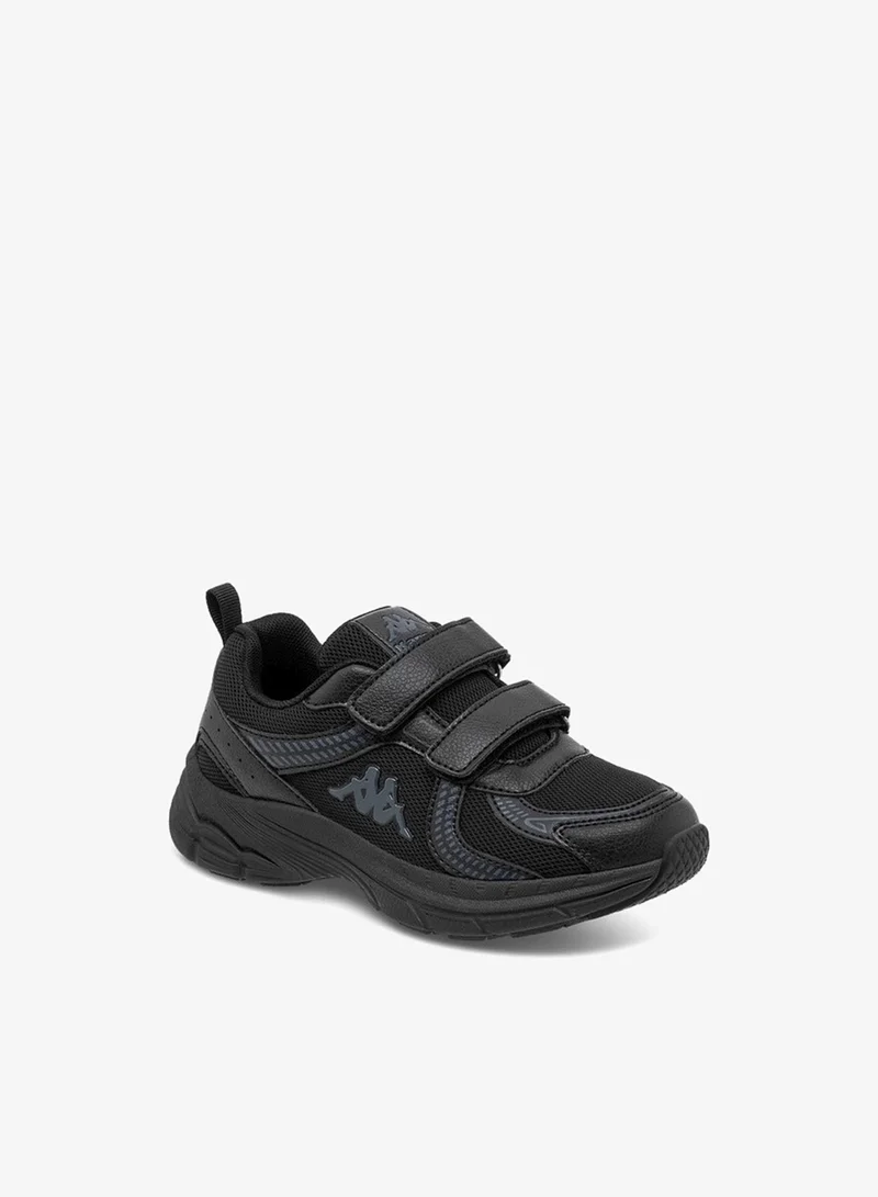 Kappa Kids' Logo Detail School Shoes With Hook And Loop Closure