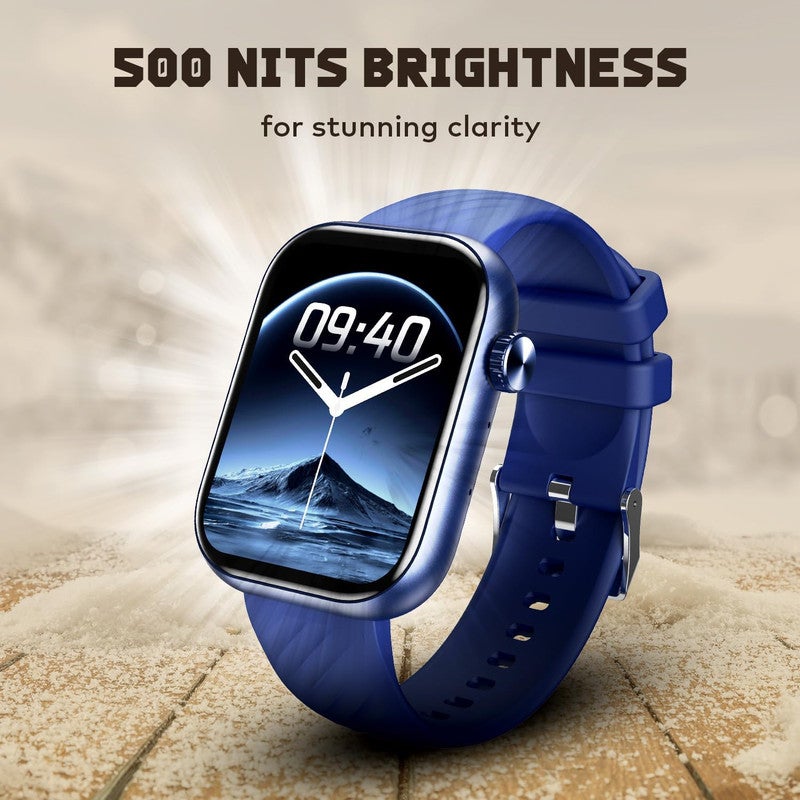 إيتيل 270 mAh itel O15 (2.01") LCD Display Smart Watch, 480 Nits Brightness, 7 Days Battery Life, Heart Rate & Blood Oxygen Monitoring,12 months warranty, IP68 Waterproof with Multisport Modes (Blue) blue - Image 5