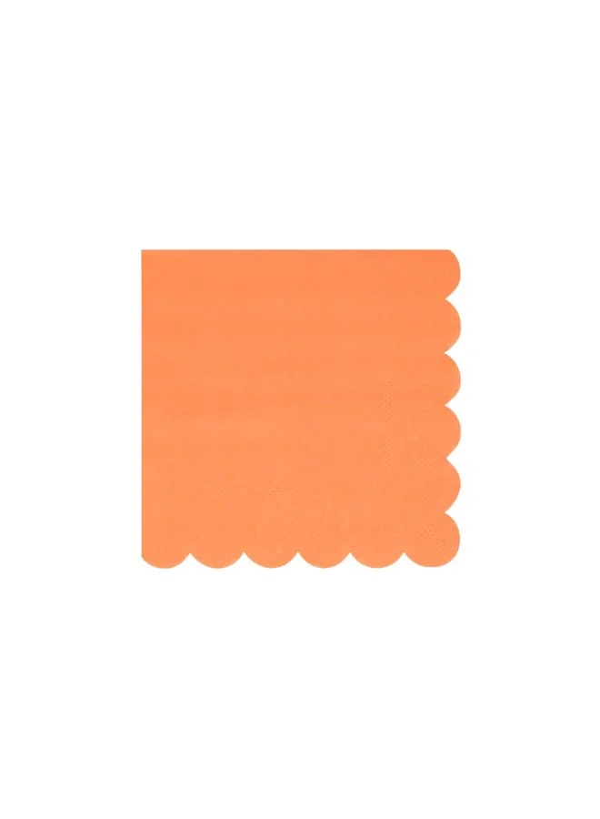 Meri Meri Papaya Small Napkins