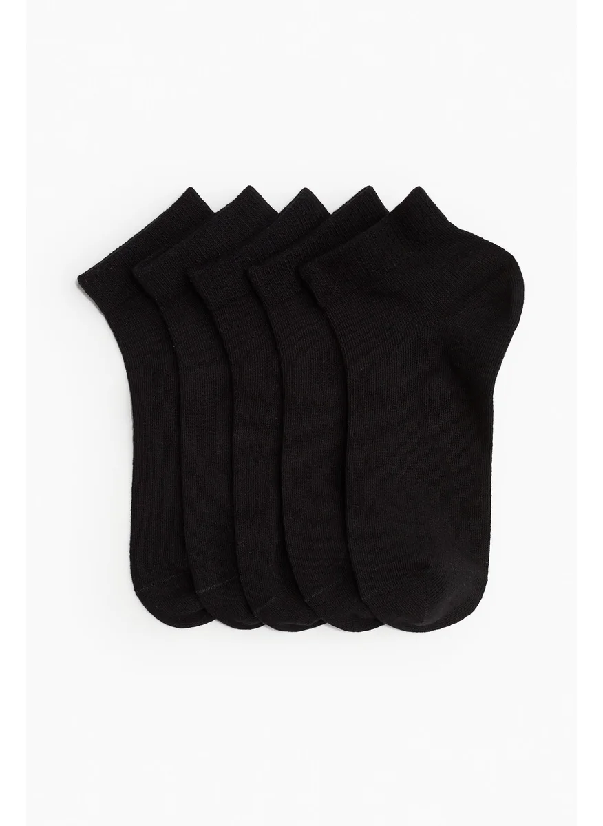 H&M 5-Pack Ankle Socks