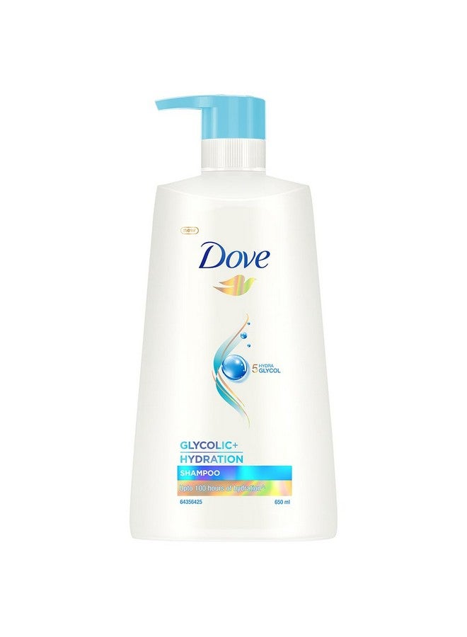 دوف شامبو جليكوليك + مرطب 650 مل مع 5% هيدرا جليكول لمدة تصل إلى 100 ساعة من الشعر المرطب والسلس. - Image 1