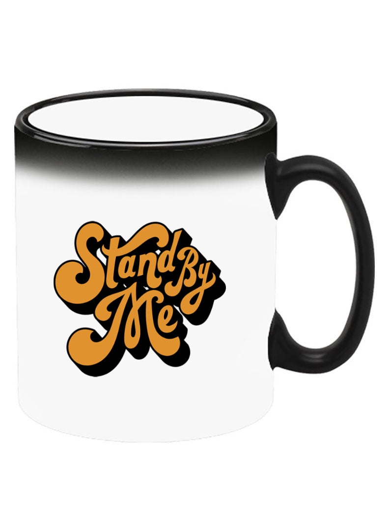 Theodor Color Changing Heat Sensitive Ceramic Mug, Image Revealed When HOT Liquid is Added! Stand by me-01 - Image 2