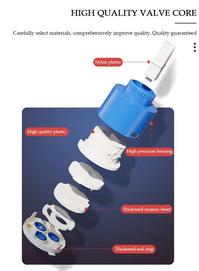 DUNISO 4 in 1 Stainless Steel Kitchen Faucet with 360° Rotating Water Outlet  Vintage Single Handle Kitchen Sink Faucet High Arc Multifunction Kitchen Faucet Classic Style Fashion-forward Built to Last - Image 5