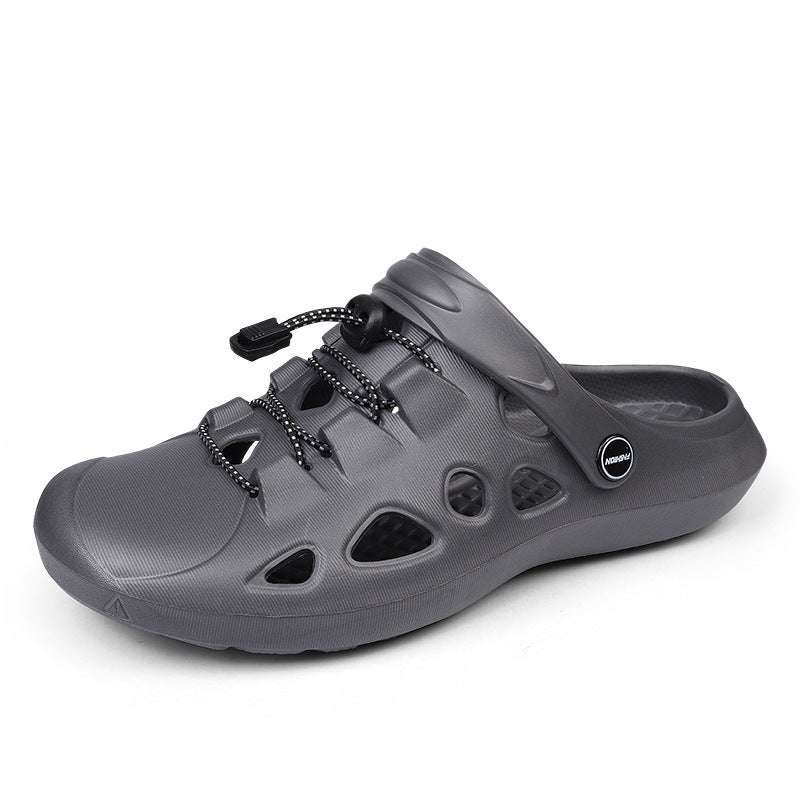 Sandals Men'S Summer 2023 New Wading Beach Shoes Men'S Rainy Sports Closed Toe Dual-Use Internet Celebrity Hole Shoes - Image 1