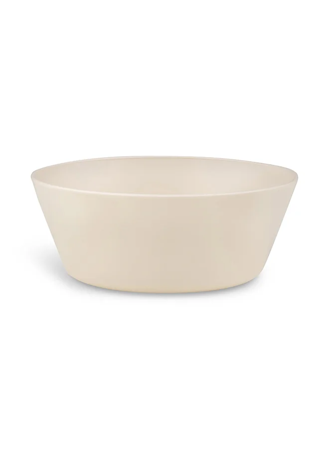 Citron Set of 4 Unbreakable Bowls 100% Organic, Reusable, Biodegradable, Environment Friendly And Unbreakable - Pink/Cream
