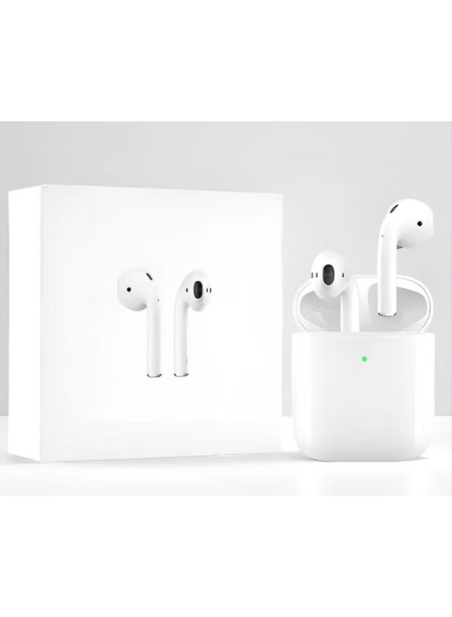 ISNUP Wireless Bluetooth Earbuds Model 700234, White Color, Bluetooth 5.3, Wireless Charging Case, Noise Isolation, Touch Control, Compatible with iPhone, Samsung & Huawei - Image 2
