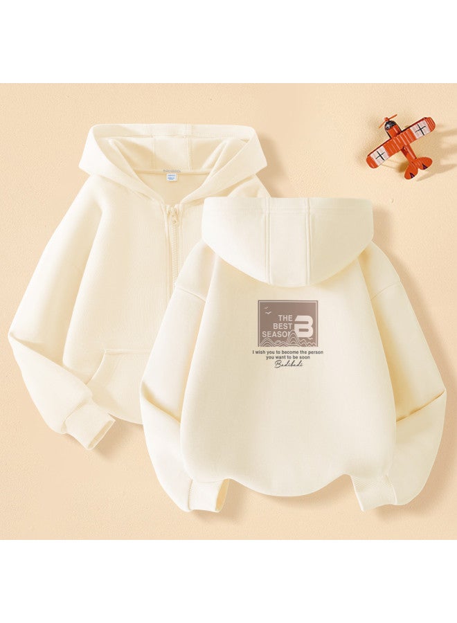 Badibadi Children's Coat, Large Kids Spring All-match Hooded Cardigan, Lightweight Top For Boys And Girls, Spring Sportswear For Youth - Image 2
