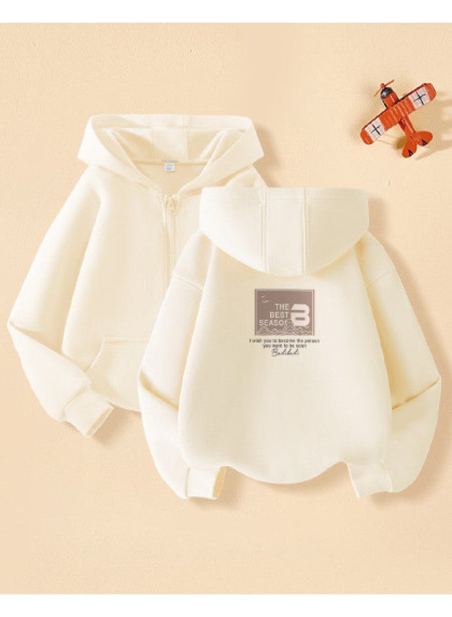 Badibadi Children's Coat, Large Kids Spring All-match Hooded Cardigan, Lightweight Top For Boys And Girls, Spring Sportswear For Youth - Image 1