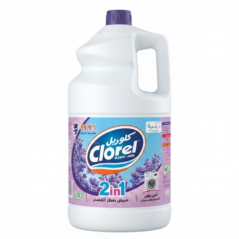 Clorel Scented Bleach 4 kg Lavender (2×1) - Image 1