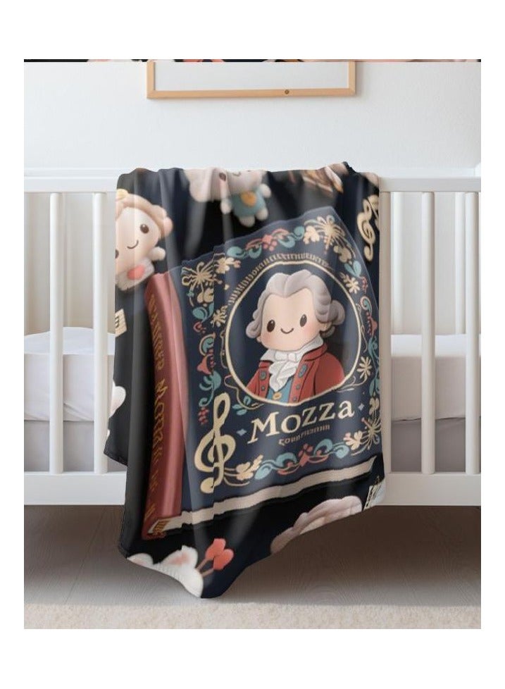 general Flannel thin blanket (warm and comfortable, suitable for sleep, gaming, dust removal and sandproof) 150cm*200cm - 1178 - Image 4