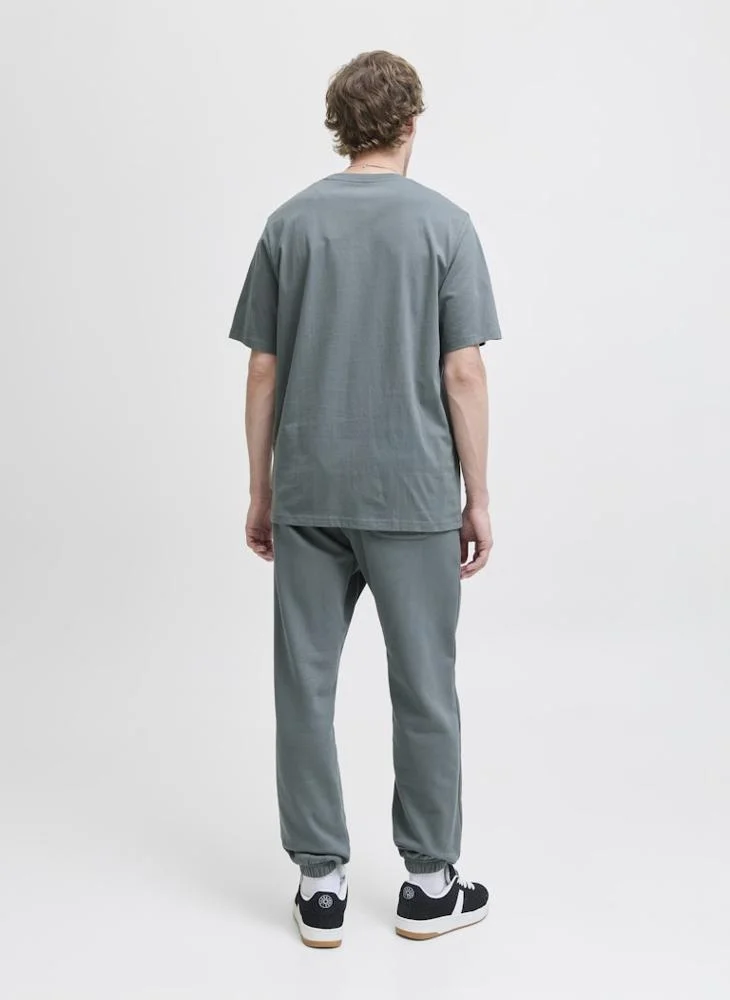 جاك & جونز Jjesoho Logo Crew Neck T-Shirt