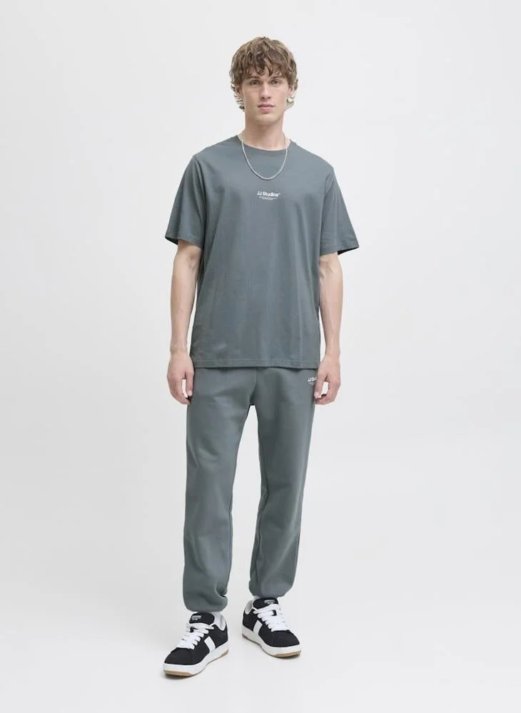 JACK & JONES  Studio Crew Neck Regular Fit T-Shirt for Men | Best Price UAE