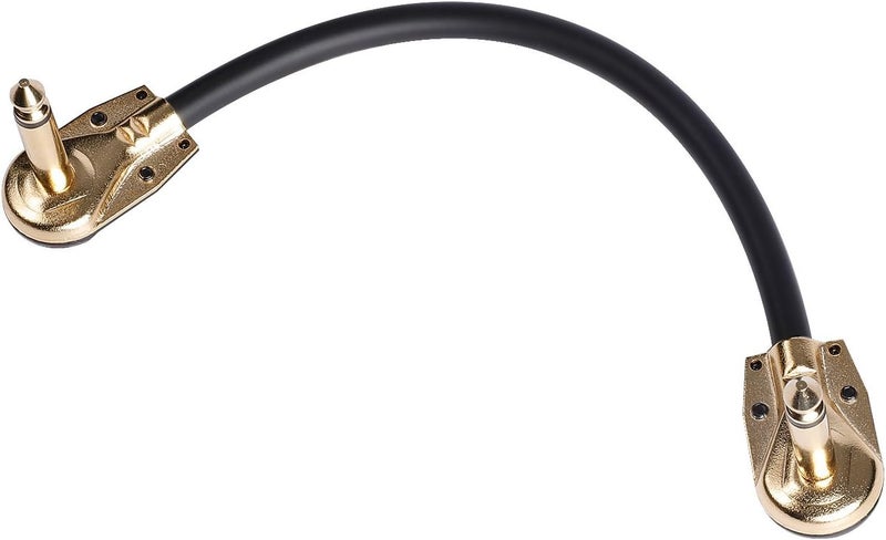 Donner Guitar Patch Cables Right Angle 6 Inch 1/4 Instrument Cables for Effect Pedals 6 Pack - Image 5