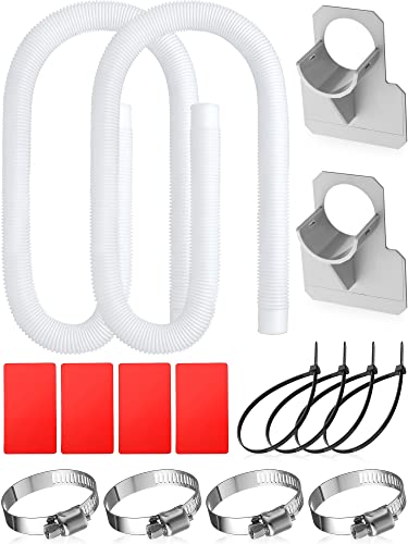 Saintrygo Saintrygo 2 Sets Pool Hose Replacement Kit for Above Ground Pools Hoses 1.25 Inches Diameter Pool Filter Replacement  - Image 2