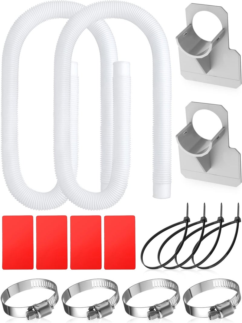Saintrygo Saintrygo 2 Sets Pool Hose Replacement Kit for Above Ground Pools Hoses 1.25 Inches Diameter Pool Filter Replacement  - Image 1