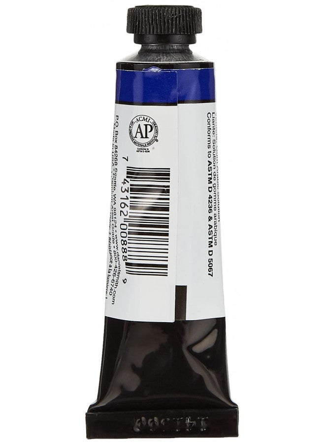 Daniel Smith Extra Fine Watercolor 15ml Paint Tube, French Ultramarine (284600034), 0.5 Fl Oz (Pack of 1) - Image 2