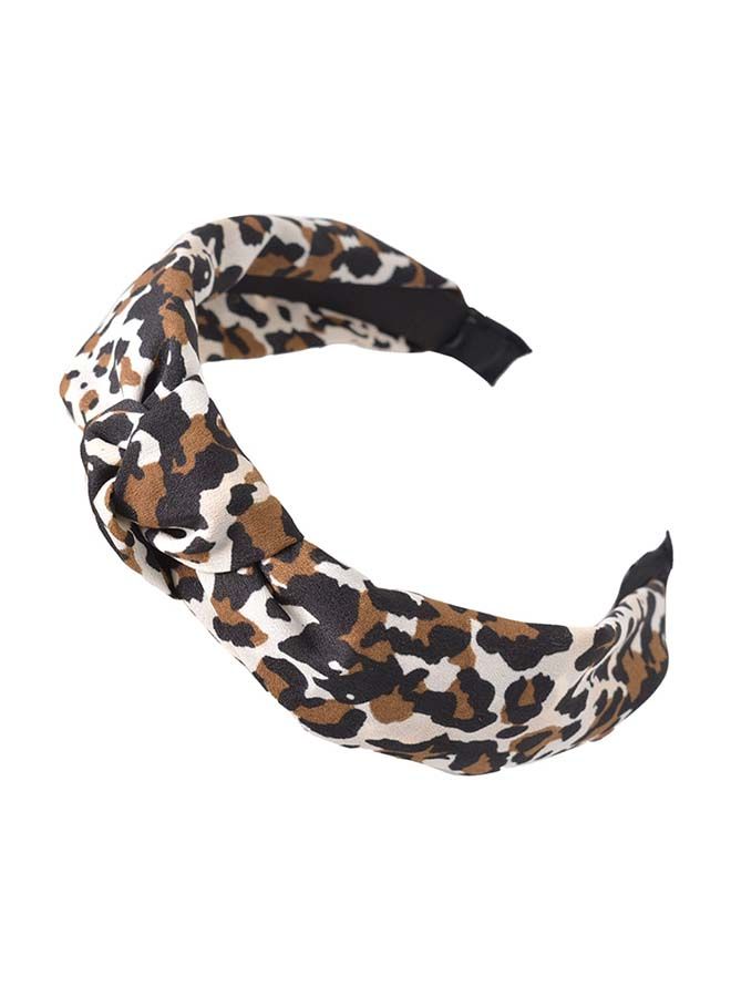 NIBEMINENT Leopard Pattern Hair Band Multicolour