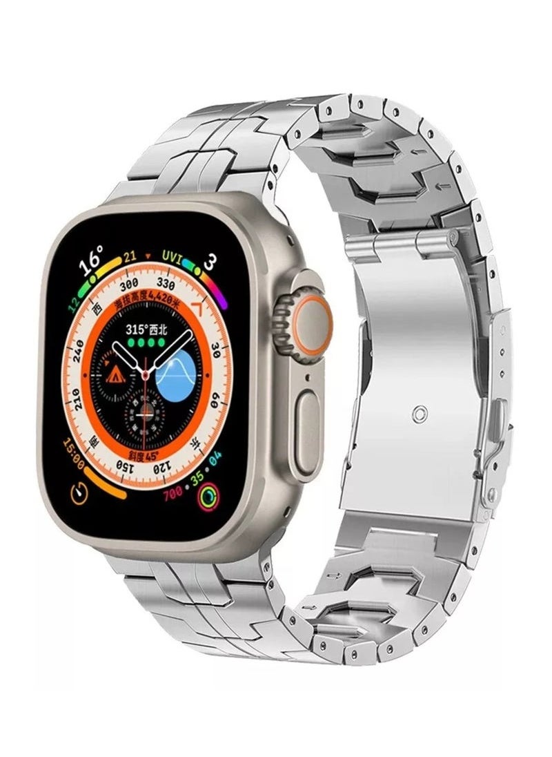 micro speed - Smart Watch Ultra Health Fitness Tracker Sport Watch 2.09 inch -Orange - Image 1