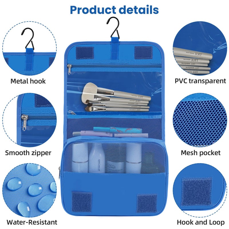 BAGAIL 10 Set Packing Cubes Various Sizes Packing Organizer for Travel Accessories Luggage Carry On Suitcase (10-Blue) - Image 4