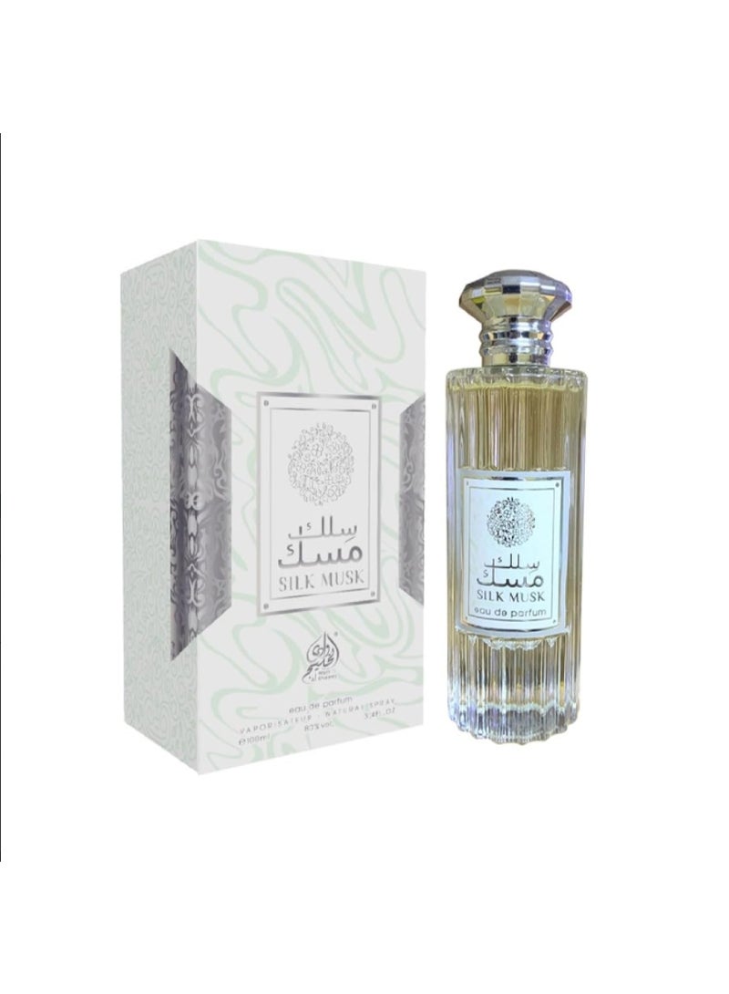 Wadi Al Khaleej Silk Musk Perfume a Calm and Soft Scent for Women Eau de Parfum 100ml - Image 1