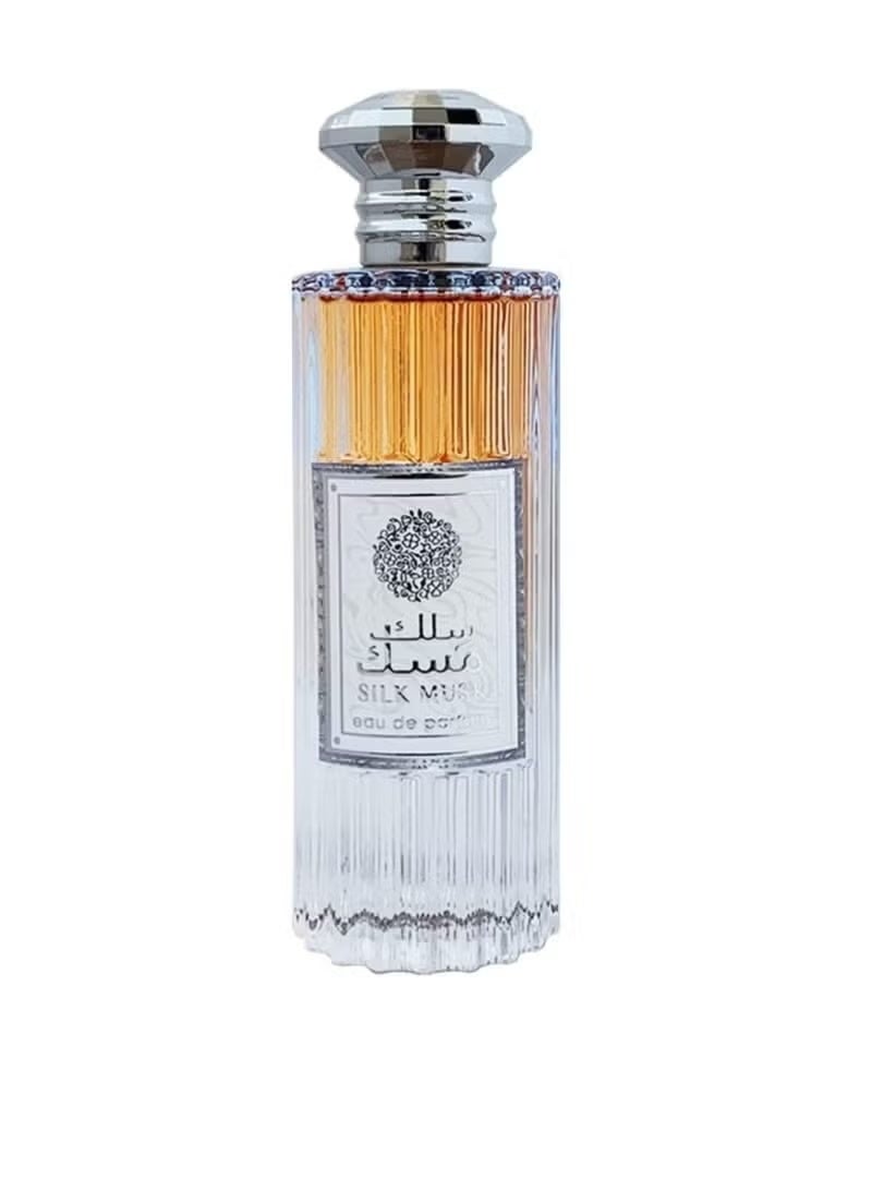 Wadi Al Khaleej Silk Musk Perfume a Calm and Soft Scent for Women Eau de Parfum 100ml - Image 2