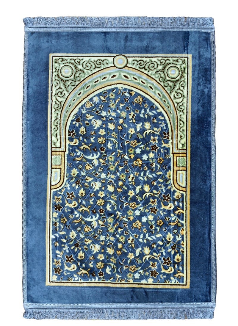 Royal King - Royal King Musallah Prayer Rug (120 x 80cm)  Large Thin Lightweight Muslim Prayer Mat Portable Prayer Mat For Men & Woman - Image 1