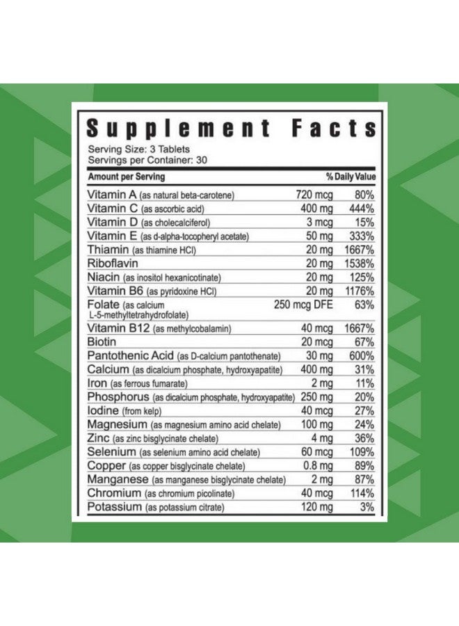 youngevity أقراص يانغيفيتي التكميلية اليومية الكلاسيكية™ - فيتامينات ومعادن وأحماض أمينية ونباتات كاملة - متعدد الفيتامينات للنساء والرجال - 90 قرص - Image 2