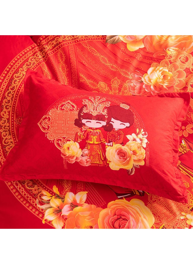 Special Offer 100 Skin-friendly Pillowcase A Pair Of Net Red Lovers Adult 48-Color:Create A Good Relationship-Specifications:Special Offer: Buy One Get One Free  - Image 1