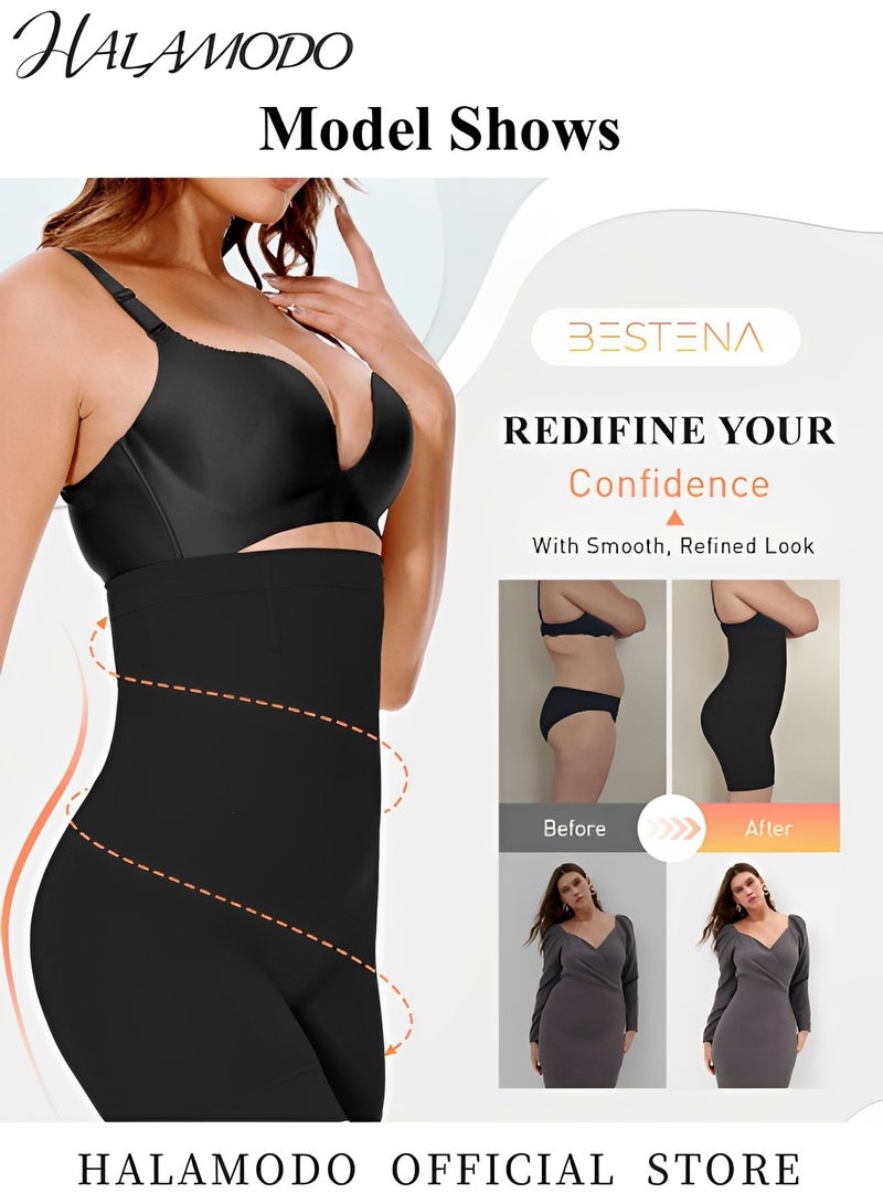 هالامودو شورت نسائي قصير بدون درزات للملابس الداخلية للأولاد، شورت داخلي مضاد للاحتكاك، شورت داخلي لتنحيف الفخذين لليوجا وركوب الدراجات - Image 4