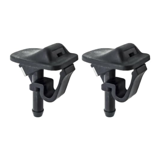 Shibeiparts 2-PACK 55156728AB Windshield Washer Nozzles Wiper Spray Jet Nozzle Windshield Washer Fit For Jeep Wrangler JK 2002-2012 TJ 2002-2006 - Image 5