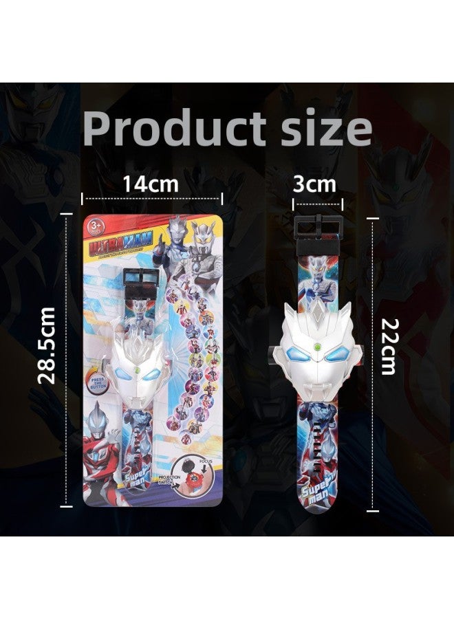 Loquat 24 Projection Flip Children's Watches Toys And Retail-Color: Pumpkin - Image 3