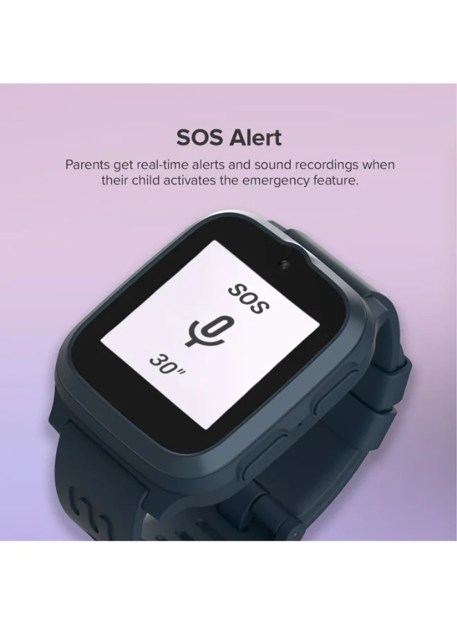 myFirst Fone S3 | Kids Smartwatch with Sim card slot, 1.4" IPS Screen, Video Calls Messaging Real-Time GPS Tracking SOS Button Safety Alerts School Mode, Works in 76 Countries, for Ages 5-12- Candy Mix