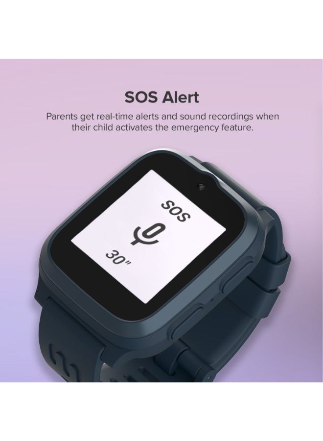 الخاص بي أولا ساعة ذكية للأطفال فون إس  بشريحة اتصال وشاشة . بوصة  ومكالمات فيديو ورسائل وتتبع جي بي إس لحظي وزر طوارئ وتنبيهات أمان ووضع مدرسي وتعمل في  دولة للأعمار من - - مزيج الحلوى - Image 4